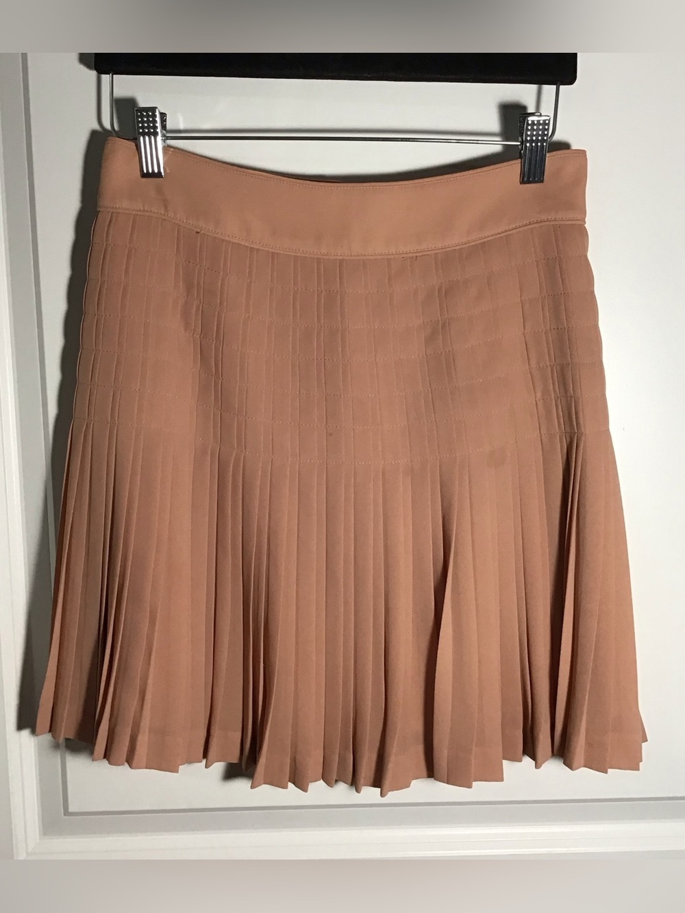 J. Crew Pleated Mini Skirt in Dusty 00